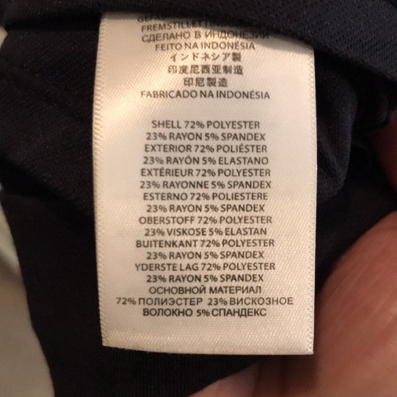 EUC MICHAEL KORS LONG SLEEVE DRESS GOLD CLIPS & EXPOSED BACK ZIP FRONT POCKETS - Picture 8 of 10